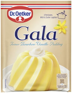 Dr.Oetker Gala Puddingpulver Bourbon-Vanille 3ST 111G