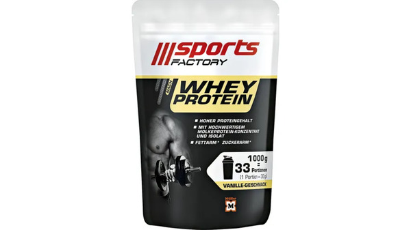 Bild 1 von SPORTS FACTORY Whey Protein Vanille