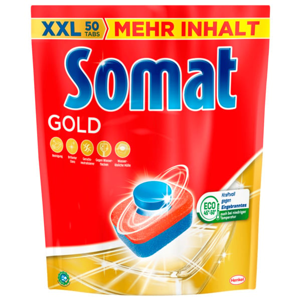 Bild 1 von Somat Gold Spülmaschinentabs XXL 880g 50 Tabs