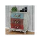 Bild 1 von Kommode Cadiz Schubladenkommode Schrank Shabby-Look, Vintage, 74x70x36cm
