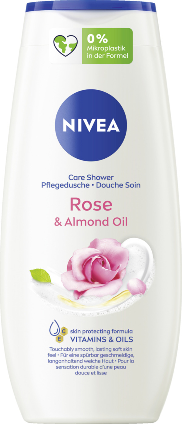 Bild 1 von NIVEA Pflegedusche Rose & Almond Oil, 250 ml