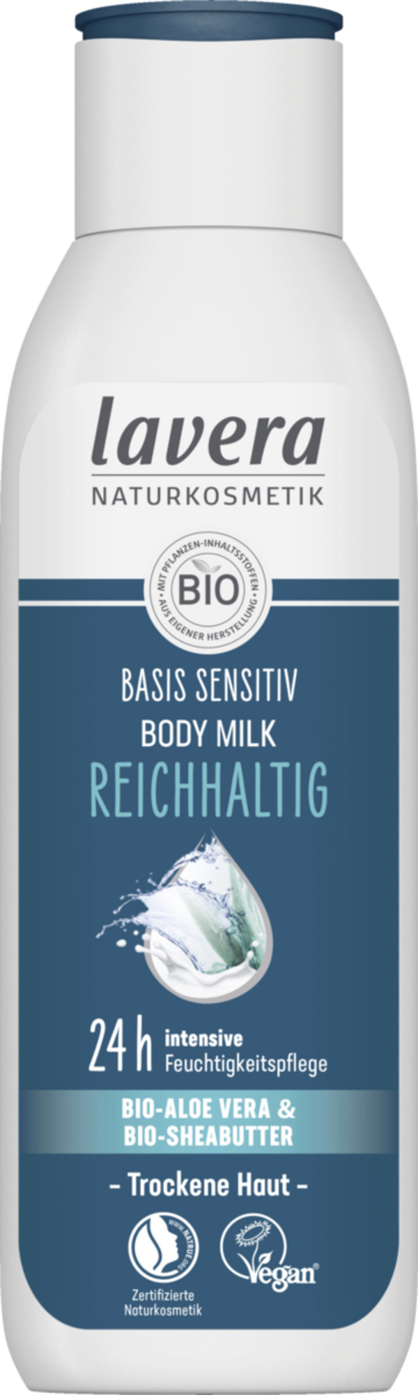 Bild 1 von lavera basis sensitiv Body Milk Reichhaltig, 250 ml