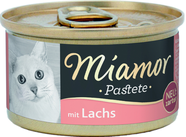 Bild 1 von Miamor Pastete Lachs 85 g Katzennassfutter