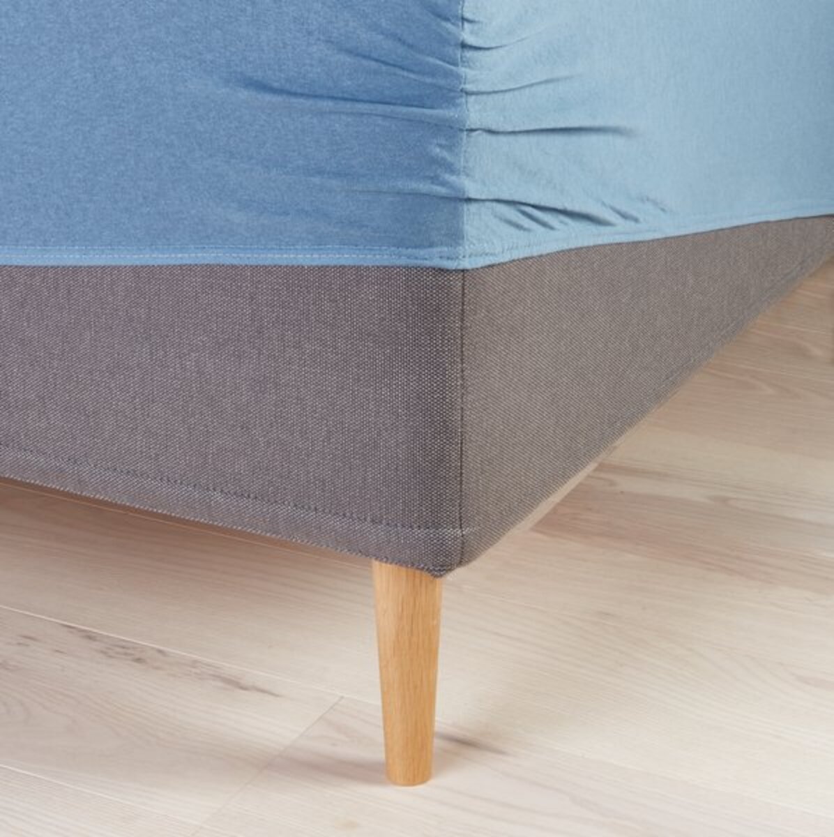 Bild 1 von Jersey-Spannbettlaken JENNY 160x200x35 blau