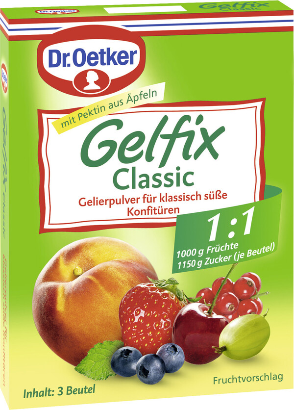 Bild 1 von Dr.Oetker Gelfix Classic Gelierpulver 1:1 60G