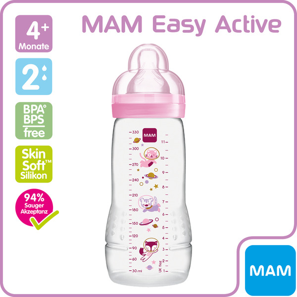 Bild 3 von MAM Easy Active Baby Bottle 330ml rosa