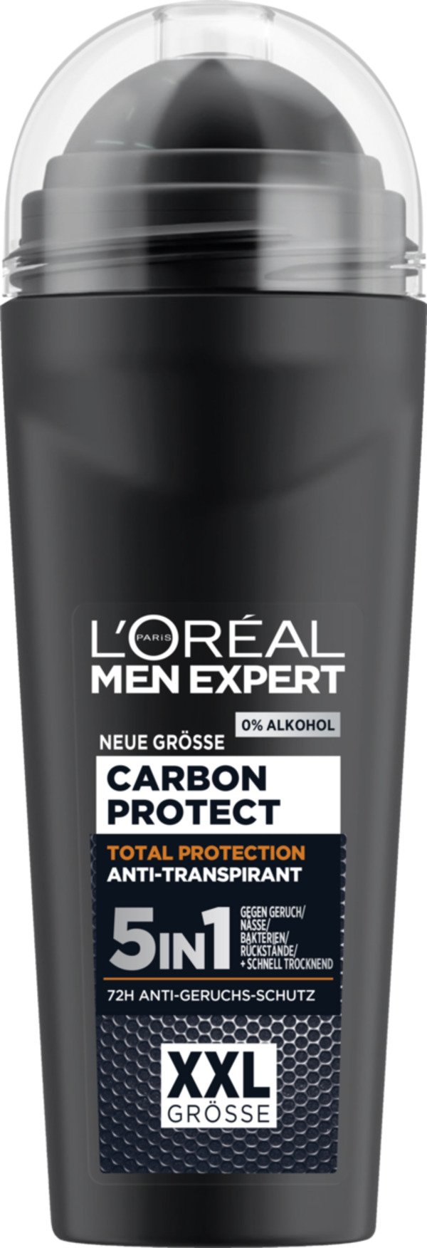 Bild 1 von L’Oréal Paris men expert Deo Roll-on Carbon Protect 5in1 XXL, 100 ml