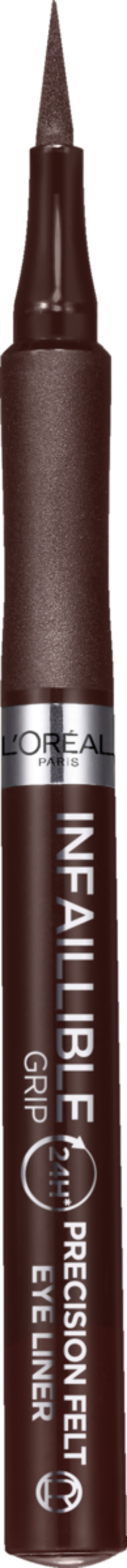 Bild 3 von L’Oréal Paris Infaillible 24h Grip Precision Felt Eyeliner 02 braun
