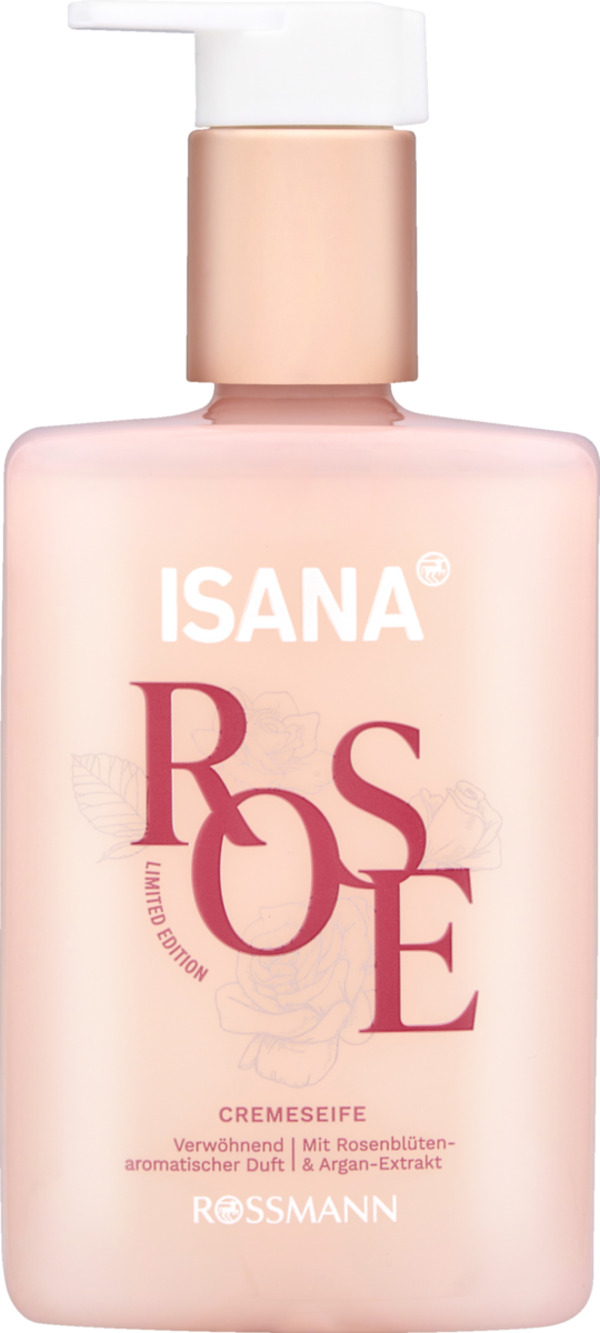 Bild 1 von ISANA Cremeseife Spa Serie Rose, 300 ml