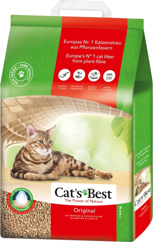 Bild 1 von Cats Best Katzenstreu Original 100 % ökologisch 20 L