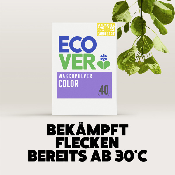 Bild 4 von Ecover Colorwaschmittel Pulver Lavendel & Eukalyptus 40 WL