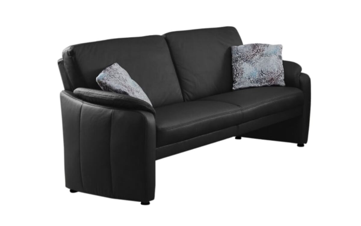 Bild 2 von Steinpol Polsteria - Leder Garnitur Bornholm, schwarz