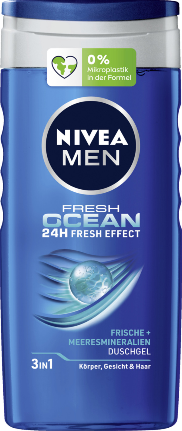 Bild 1 von NIVEA MEN Duschgel Fresh Ocean, 250 ml