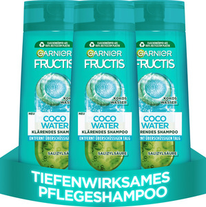 Garnier Fructis Coco Water Klärendes Shampoo Vorteilsset, 750 ml