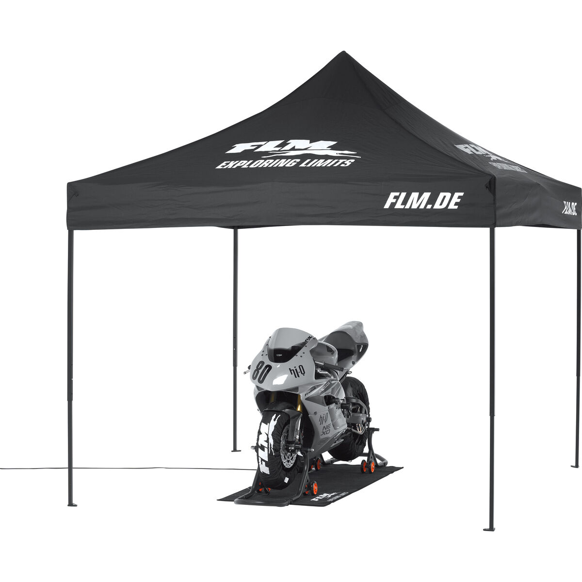 Bild 1 von FLM Racing Zelt 3x3 m schwarz