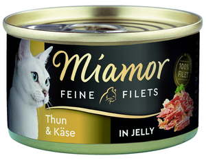 Miamor Katzennassfutter Feine Filets Thunfisch und Käse 100 g 100 g