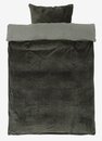 Bild 1 von Fleece-Bettwäsche RIE 135x200 anthrazit