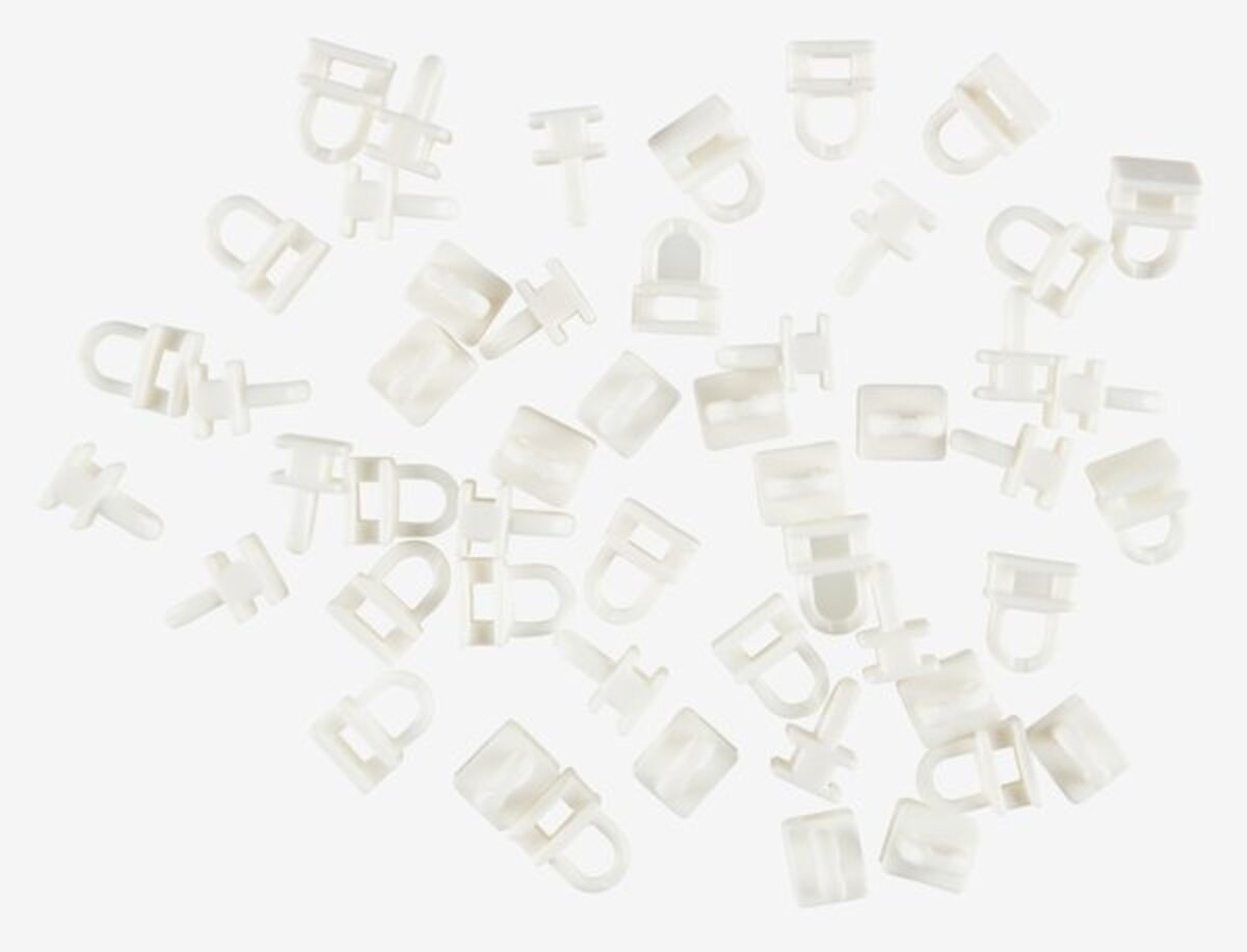 Bild 1 von Gleiter für FIXI Schiene 50Stk/Pck weiß