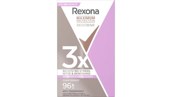 Bild 1 von Rexona Deo Anti-Transpirant Cremestick Maximum Protection Confidencel