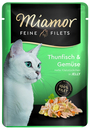 Bild 1 von Miamor Feine Filets Thunfisch und Gemüse Katzenfutter 100 g