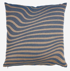 Zierkissen SYLARVE 45x45 blau/beige