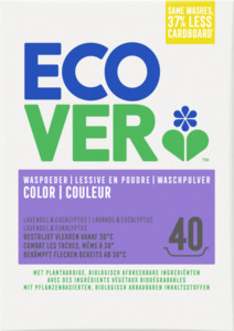 Ecover Colorwaschmittel Pulver Lavendel & Eukalyptus 40 WL