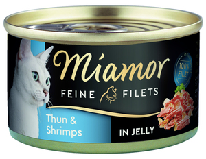 Miamor Katzennassfutter Feine Filets Thunfisch und Shrimps 100 g 100 g