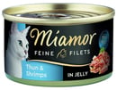 Bild 1 von Miamor Katzennassfutter Feine Filets Thunfisch und Shrimps 100 g 100 g