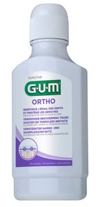 GUM® ORTHO® Mundspülung, 300 ml