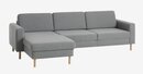 Bild 1 von Sofa SVALBARD Chaiselongue hellgrau