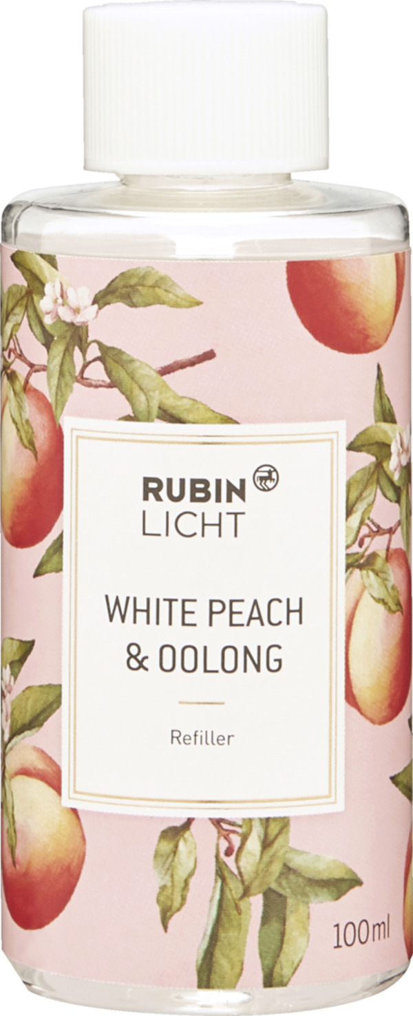 Bild 1 von RUBIN LICHT Nachfüller White Peach & Oolong, 100 ml