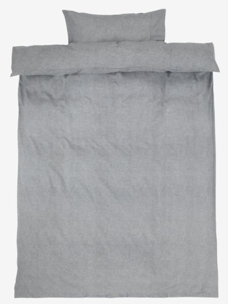 Bild 1 von Flanell-Bettwäsche VITA 155x220 grau