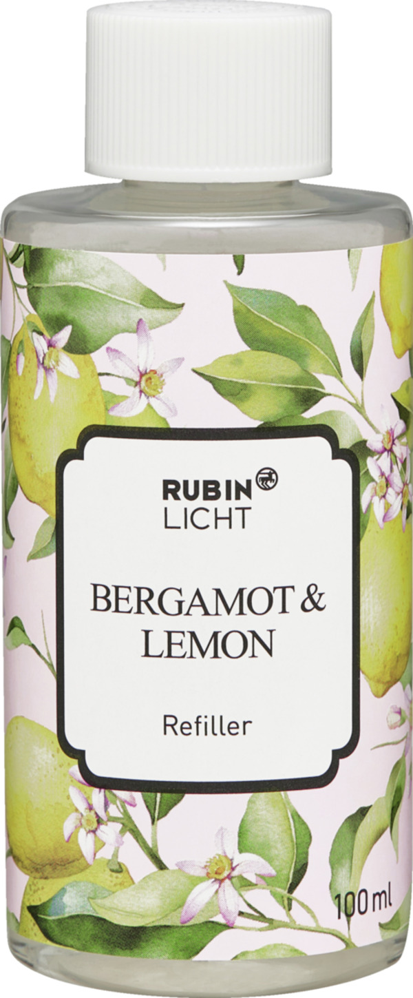 Bild 1 von RUBIN LICHT NACHFÜLLER Bergamot & Lemon 100ml, 100 ml