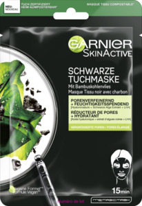 Garnier SkinActive Schwarze Tuchmaske