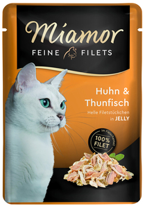 Miamor Katzennassfutter Huhn & Thunfisch 100 g Frischebeutel 100 g