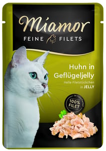 Miamor Feine Filets Huhn in Geflügeljelly 100 g 100 g