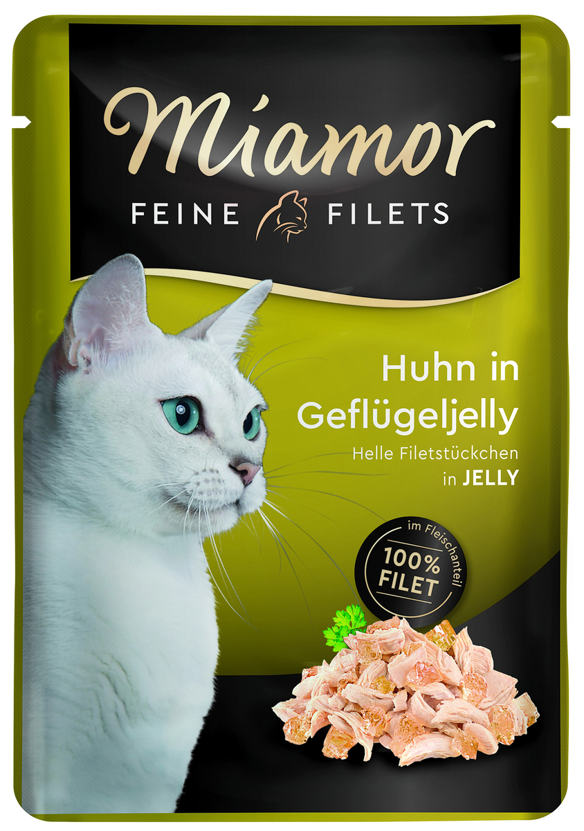 Bild 1 von Miamor Feine Filets Huhn in Geflügeljelly 100 g 100 g