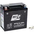 Bild 1 von Hi-Q Batterie AGM Gel geschlossen HTX14-BS, 12V, 12Ah (YTX14-BS)