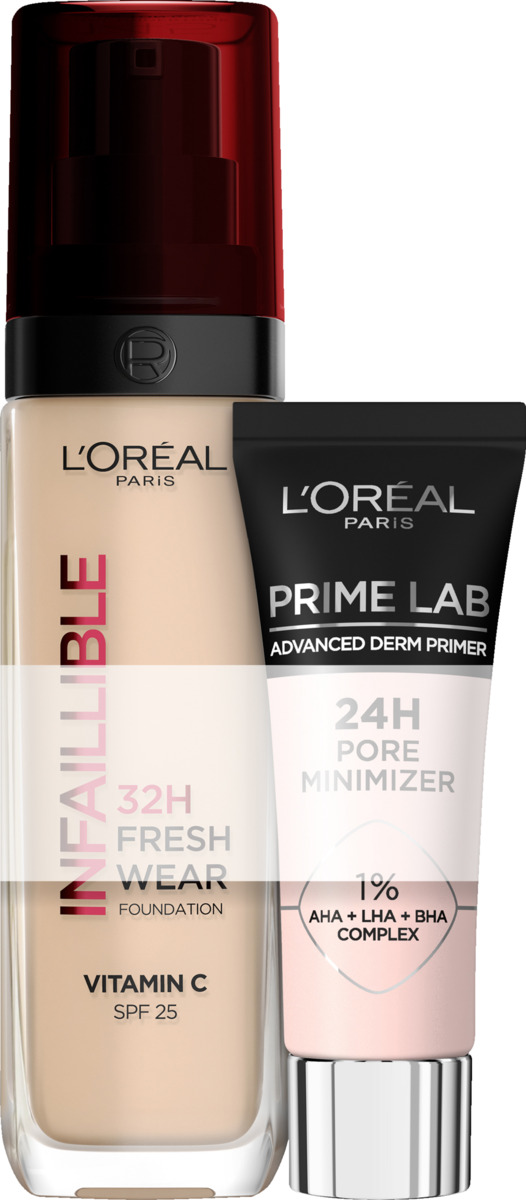 Bild 1 von L’Oréal Paris Infaillible Set - 32H Fresh Wear Foundation 145 Rose Beige LSF25 & Mini BB Teint