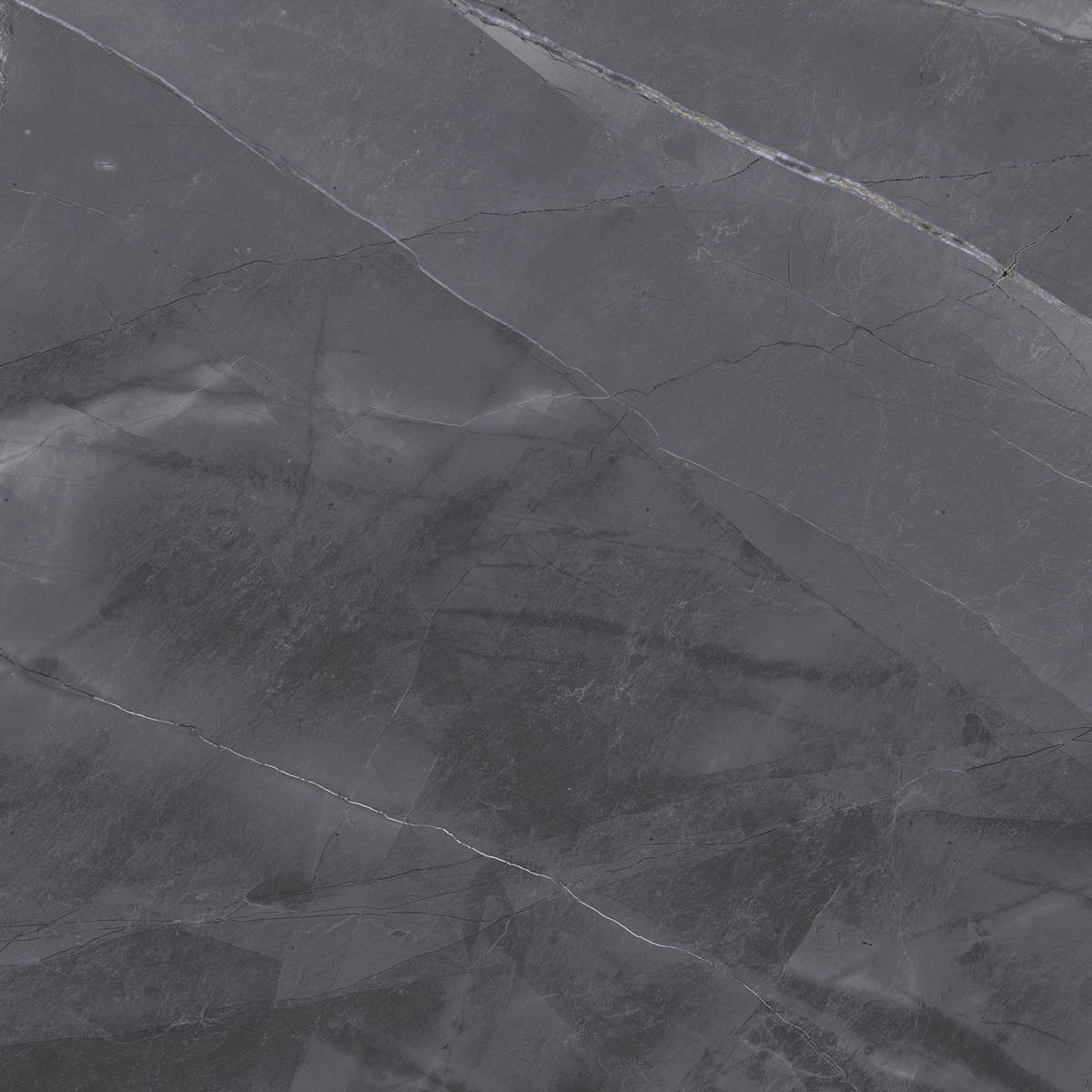 Bild 1 von Bodenfliese Feinsteinzeug Opium 60 x 60 cm schwarz