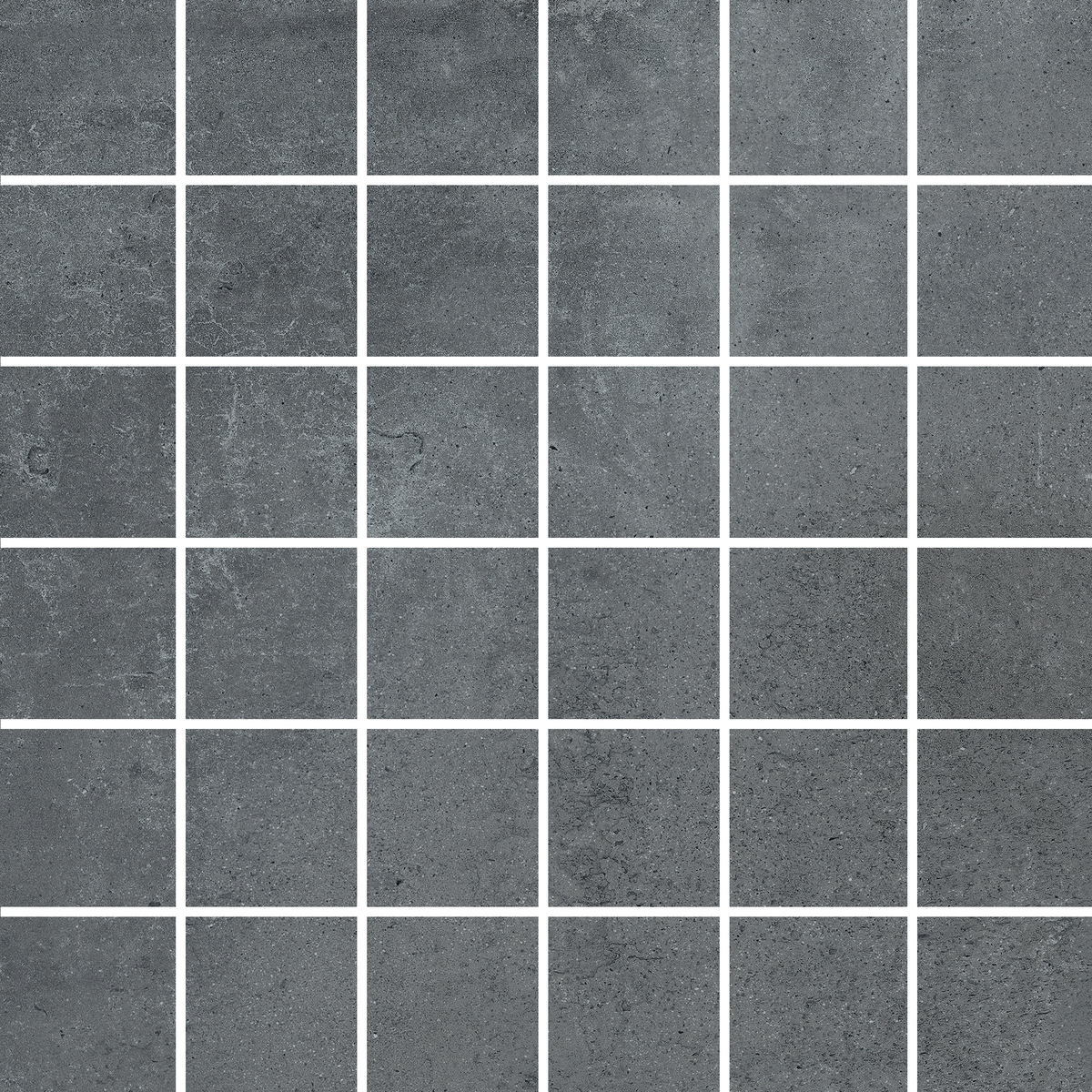 Bild 1 von Mosaik Bristol 30 x 30 cm graphit Steinmaß: ca. 4,5 x 4,5 cm