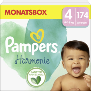 Pampers Harmonie Windeln Gr.4 (9-14 kg) Monatsbox