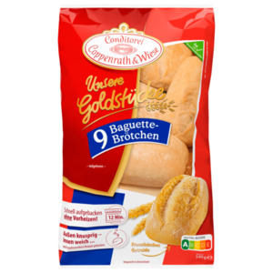 Coppenrath & Wiese 9 Baguette-Brötchen 540g