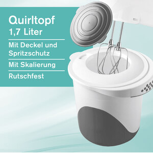 KODi Basic Mixbecher Quirltopf 1,7 Liter