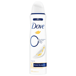 Dove Deospray Zink Komplex Original ohne Aluminium 150ml