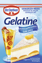 Bild 1 von Dr.Oetker Gelatine gemahlen weiss Gold extra 3ST 27G