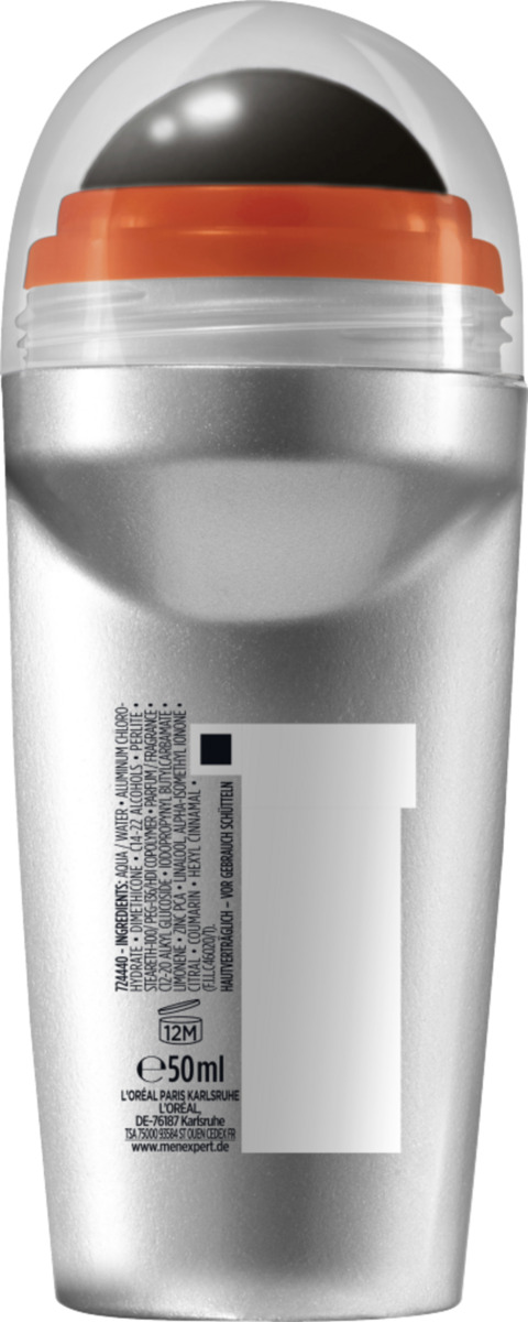 Bild 2 von L’Oréal Paris men expert Deo Roll-on Invincible Man 96H, 50 ml