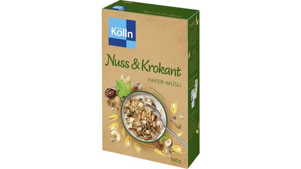 Bild 1 von Kölln Nuss & Krokant Hafer-Müsli