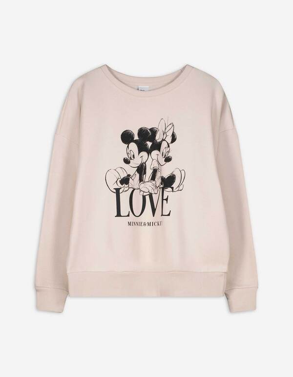 Bild 1 von Damen Pullover - Mickey Mouse und Minnie Mouse