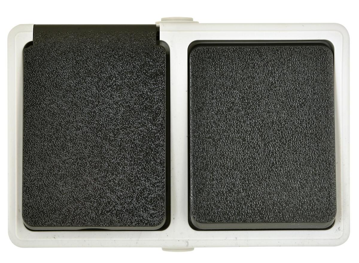 Bild 1 von Wechselschalter/Steckdosen-Kombination